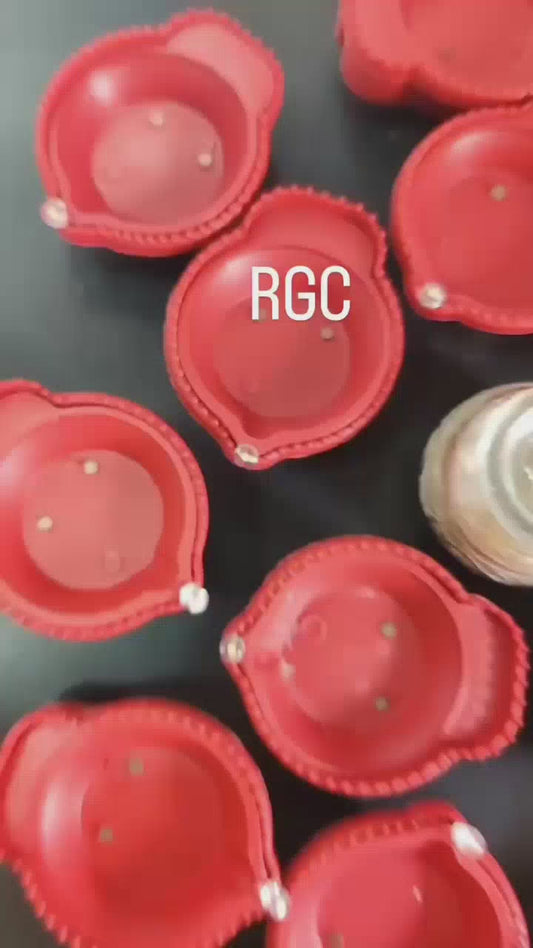 Diwali Use LED Light Water Sensor Diyas, Ambient Lights,  (Pack of 6/12/18/24)